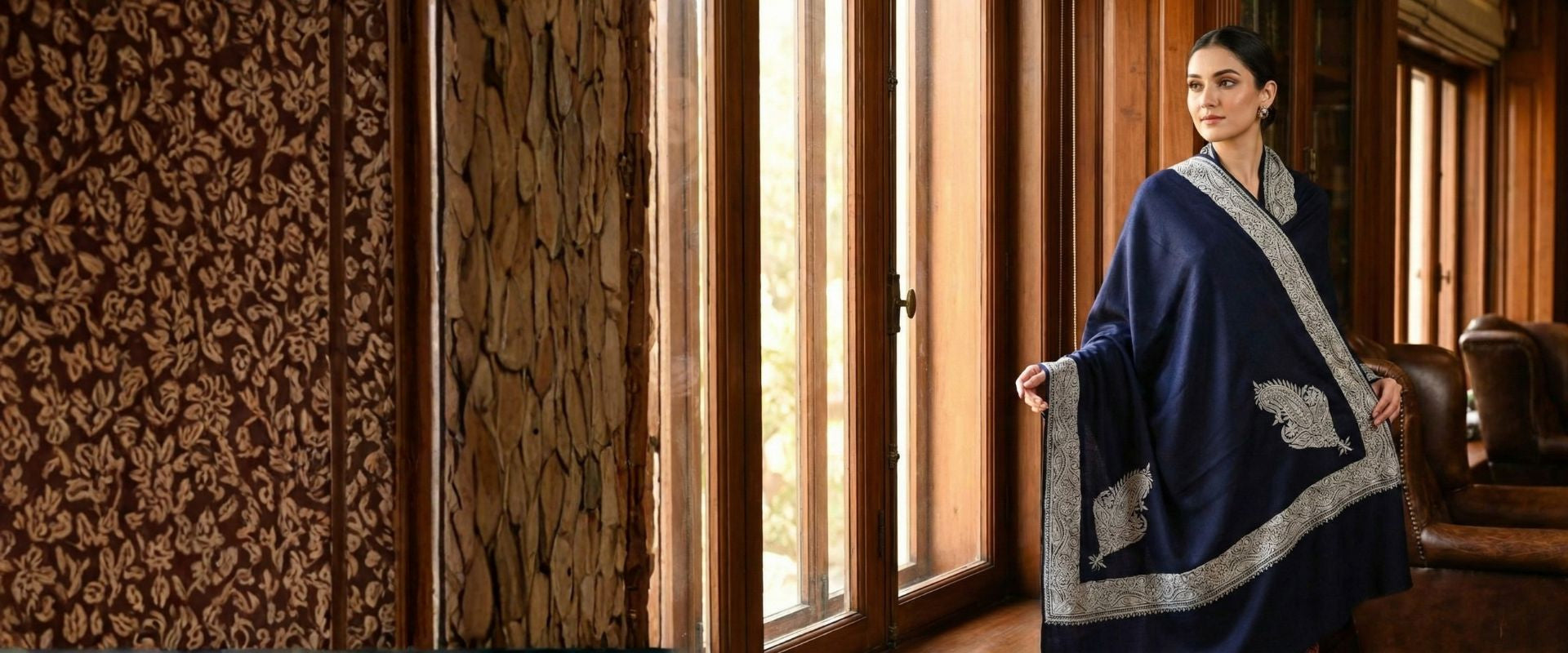 Wrap Yourself in <br>Pure Kashmiri Comfort