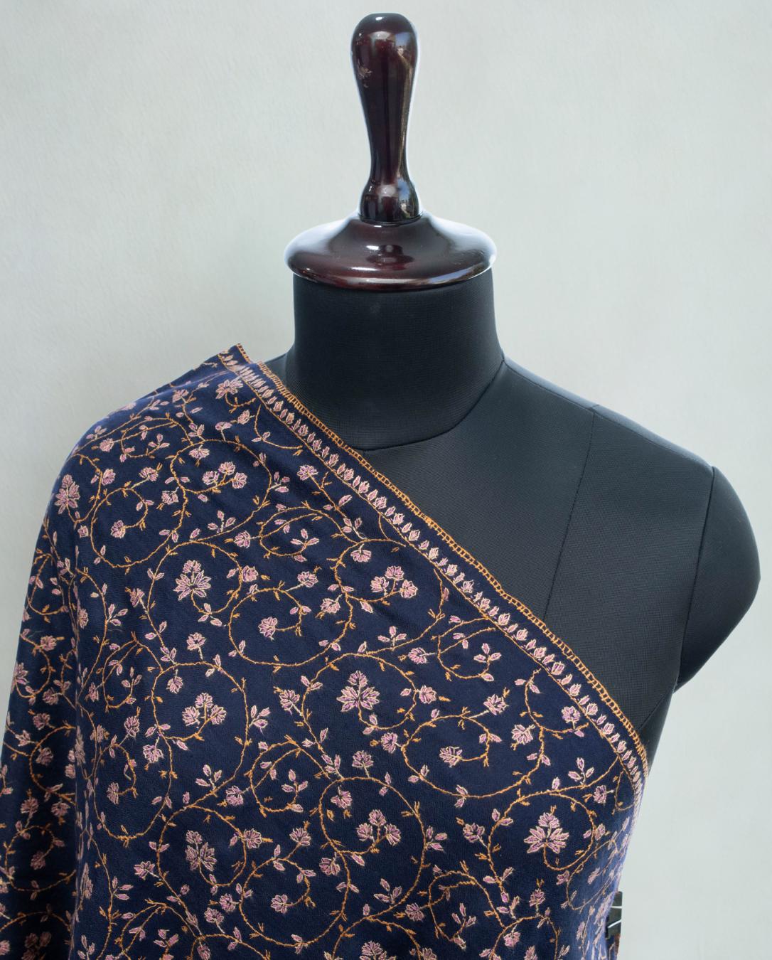 Handloom Pure Pashmina Shawl-jali