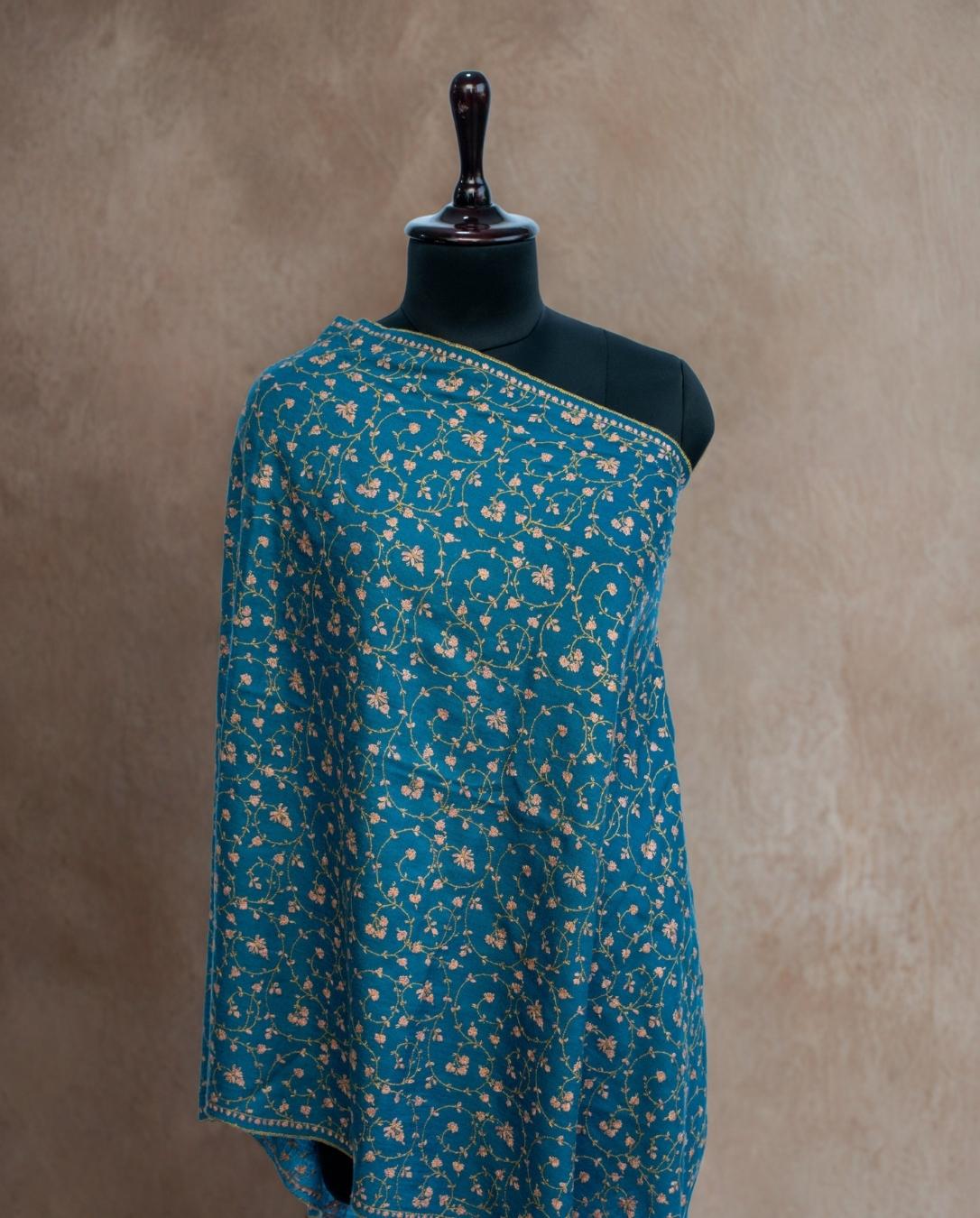 Handloom Pure Pashmina Shawl-jali