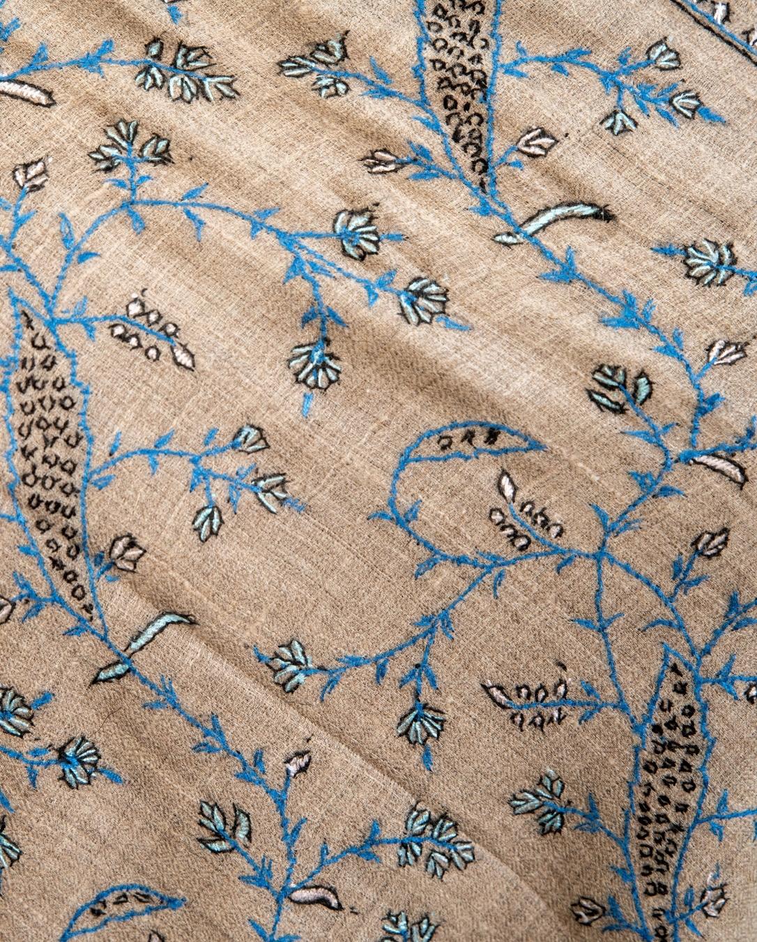 Handloom Pure Pashmina Stole-allover